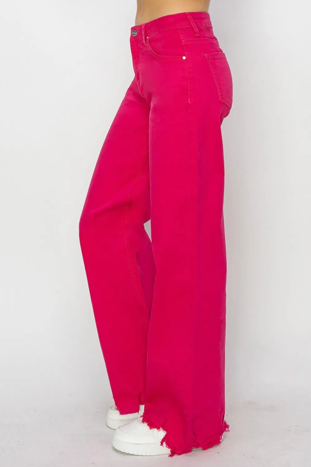 RISEN High Rise Wide Leg Jeans - Brittney MADE