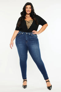 Kancan Full Size High Rise Ankle Skinny Jeans - Brittney MADE