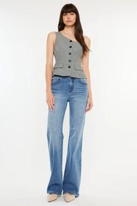Kancan Ultra High Rise Cat's Whiskers Jeans - Brittney MADE