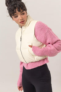 HYFVE Pocketed Solid Vest Coat - Brittney MADE