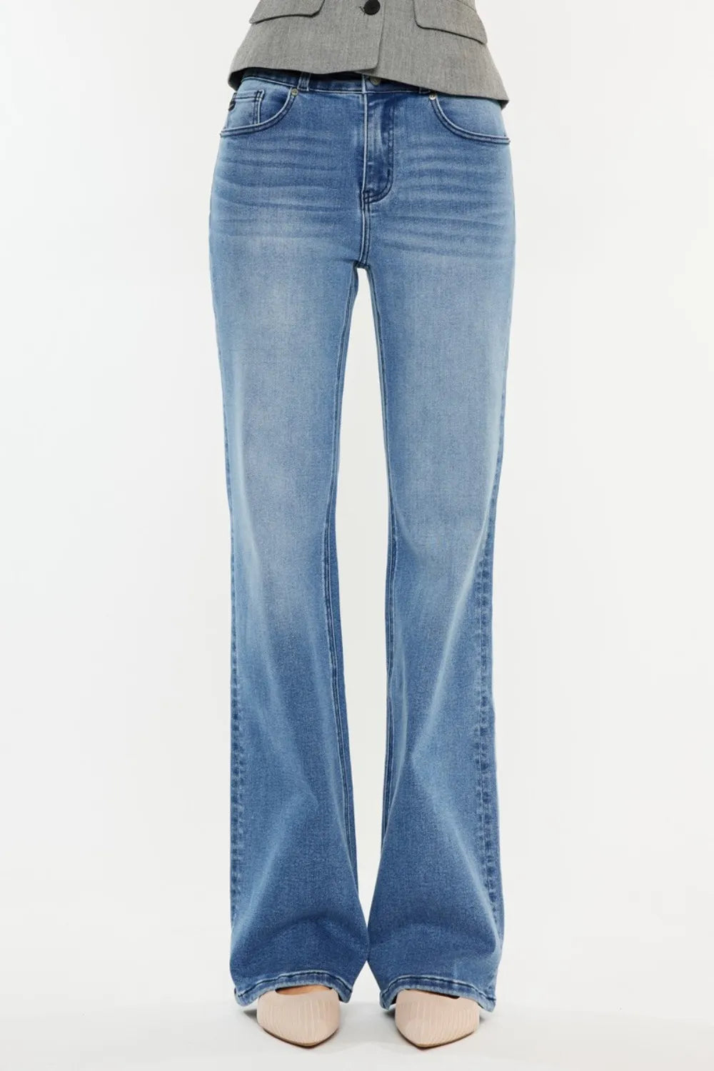 Kancan Ultra High Rise Cat's Whiskers Jeans - Brittney MADE