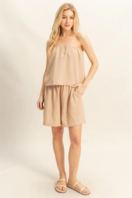 HYFVE Tube Top and Flowy Shorts Set - Brittney MADE