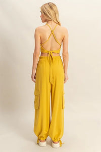HYFVE Crop Top and Cargo Pants Set - Brittney MADE