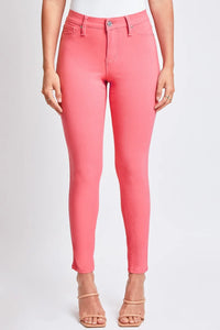 YMI Jeanswear Full Size Hyperstretch Mid-Rise Skinny Jeans - Brittney MADE