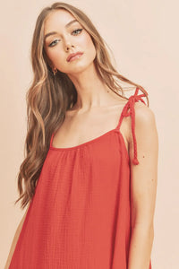 Aemi+Co Midi Cami Dress with Pockets - Brittney MADE