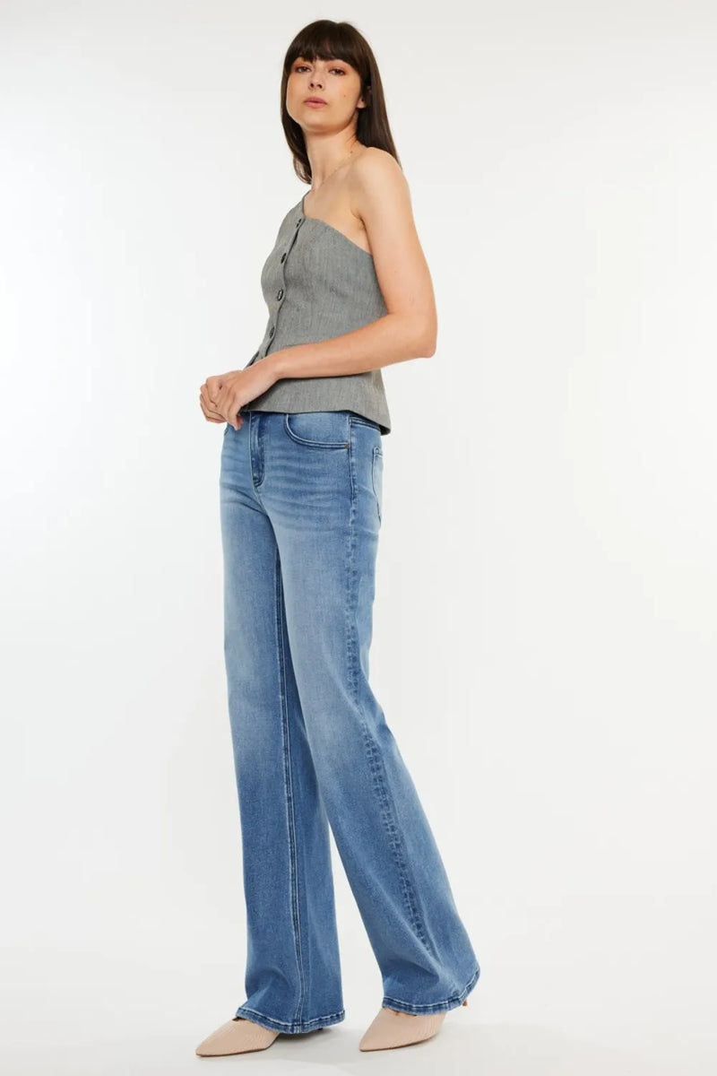 Kancan Ultra High Rise Cat's Whiskers Jeans - Brittney MADE