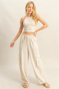 HYFVE Crop Top and Cargo Pants Set - Brittney MADE