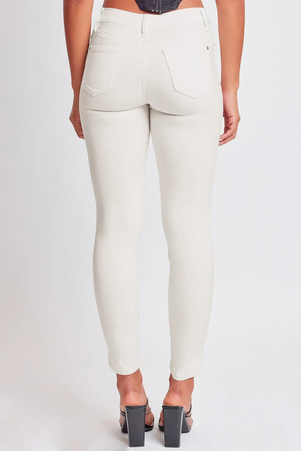 YMI Jeanswear Hyperstretch Mid-Rise Skinny Jeans - Brittney MADE