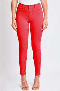 YMI Jeanswear Full Size Hyperstretch Mid-Rise Skinny Jeans - Brittney MADE