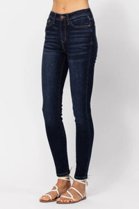 Judy Blue Full Size High Waist Handsand Skinny Jeans - Brittney MADE