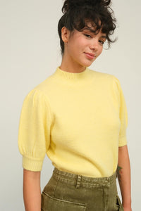 HYFVE Mock Neck Puff Sleeve Sweater - Brittney MADE