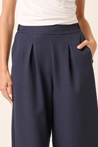 Mittoshop Inverted Pleat Detail Wide Leg Pants - Brittney MADE