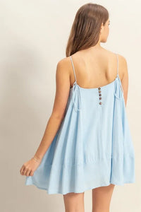 HYFVE A-Line Flowy Mini Cami Dress with Pockets - Brittney MADE