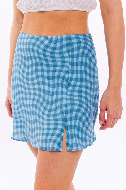 Bias Cut Mini Skirt - Brittney MADE