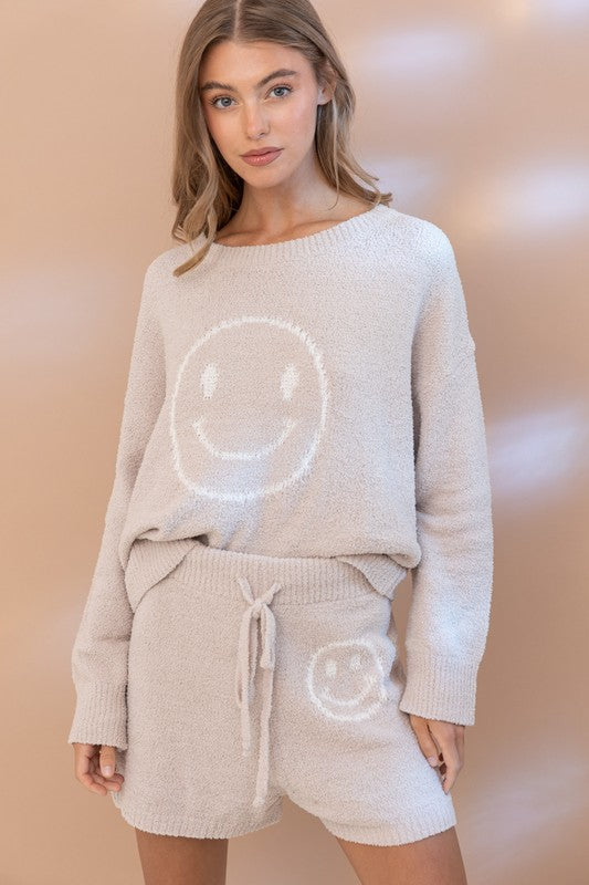 Cozy Soft Top with Shorts Set - Brittney MADE