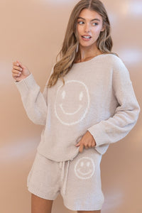 Cozy Soft Top with Shorts Set - Brittney MADE