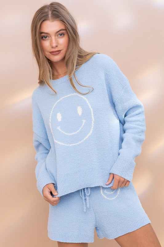 Cozy Soft Top with Shorts Set - Brittney MADE