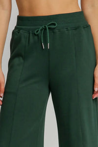 Umgee Full Size Drawstring Wide Leg Pants with Pockets - Brittney MADE