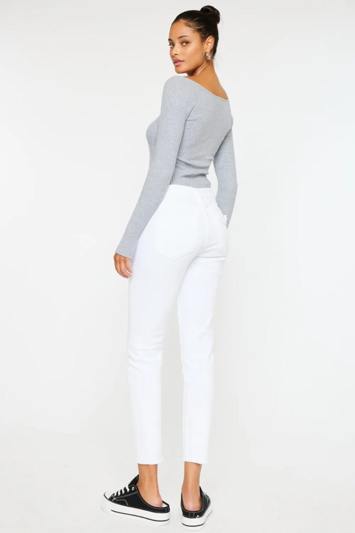 Kancan Mid Rise Ankle Skinny Jeans - Brittney MADE