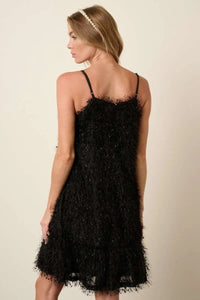 Mittoshop Feather Ruffle Hem Mini Cami Dress - Brittney MADE