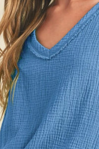 Aemi + Co V-Neck Wide Strap Tank - Brittney MADE