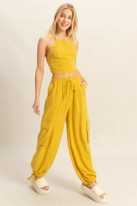 HYFVE Crop Top and Cargo Pants Set - Brittney MADE