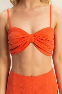 HYFVE Ruched Bra Top and Mini Skirt Set - Brittney MADE