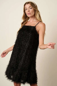 Mittoshop Feather Ruffle Hem Mini Cami Dress - Brittney MADE