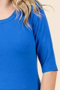 Mittoshop Round Neck Half Sleeve T-Shirt - Brittney MADE