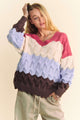 mauve/light blue