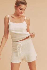 Aemi + Co Square Neck Cropped Cami - Brittney MADE
