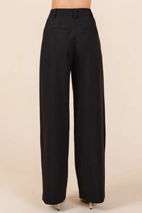 Mittoshop Pintuck Detail High Rise Pants - Brittney MADE
