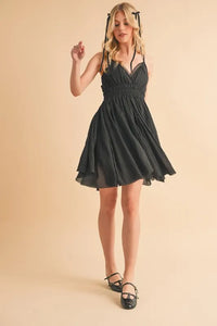 Aemi+Co Lace Detail Mini Cami Dress - Brittney MADE
