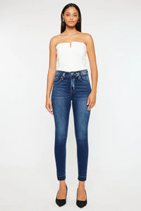 Kancan Full Size High Rise Ankle Skinny Jeans - Brittney MADE
