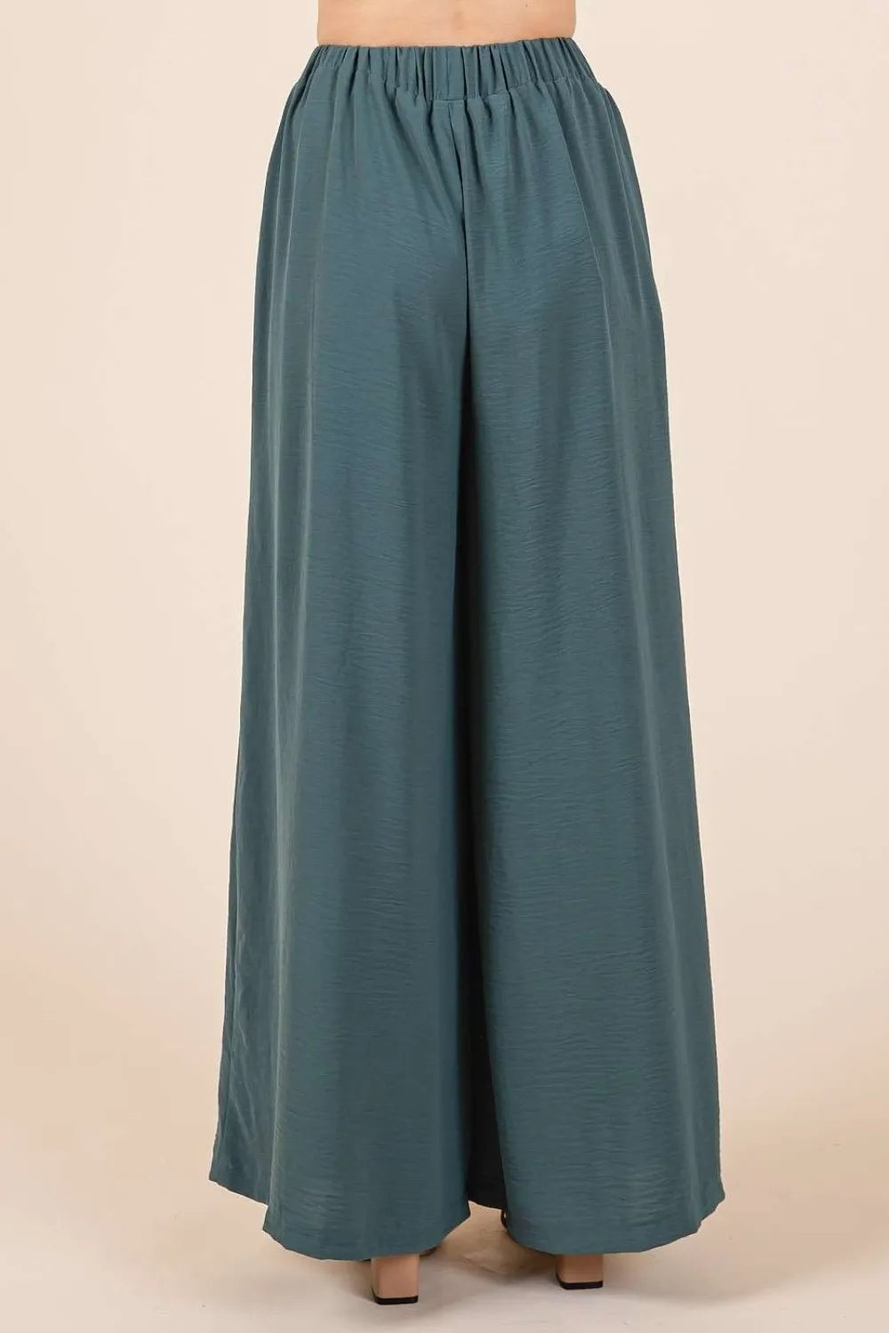 Mittoshop Pleated Wide Leg Pants - Brittney MADE