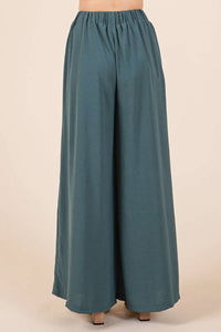 Mittoshop Pleated Wide Leg Pants - Brittney MADE