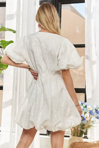 ADORA Puff Sleeve Floral Dress - Brittney MADE