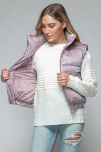Snobbish Fine Fur Lining Quilted Vest - Brittney MADE