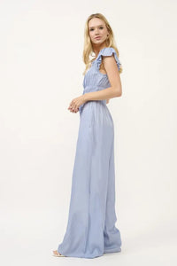 And The Why Ruched Multi Strings Jumpsuit - Brittney MADE