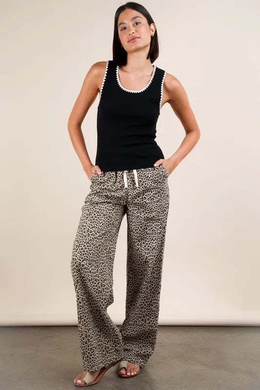 VERY J Blanket Style Sleeveless Knit Tank - Brittney MADE