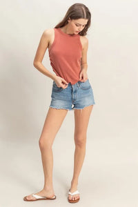 HYFVE Mineral Wash Rib Knit Tank - Brittney MADE
