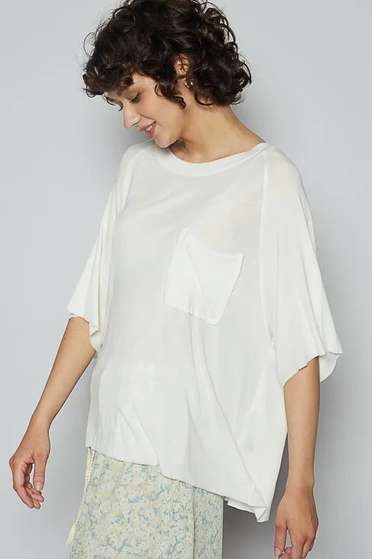 POL Round Neck Half Sleeve T-Shirt - Brittney MADE