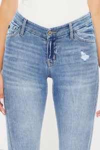 Kancan High Waist Cat's Whiskers Skinny Jeans - Brittney MADE