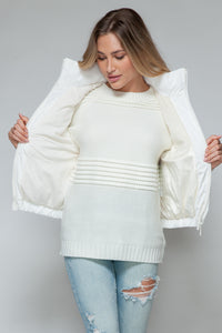 Snobbish Fine Fur Lining Quilted Vest - Brittney MADE