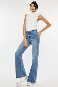 Kancan High Rise Wide Leg Jeans - Brittney MADE