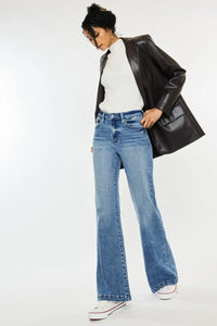 Kancan High Rise Wide Leg Jeans - Brittney MADE