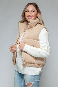 Snobbish Fine Fur Lining Quilted Vest - Brittney MADE