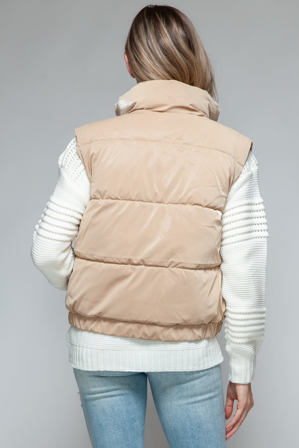 Snobbish Fine Fur Lining Quilted Vest - Brittney MADE