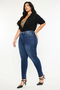 Kancan Full Size High Rise Ankle Skinny Jeans - Brittney MADE