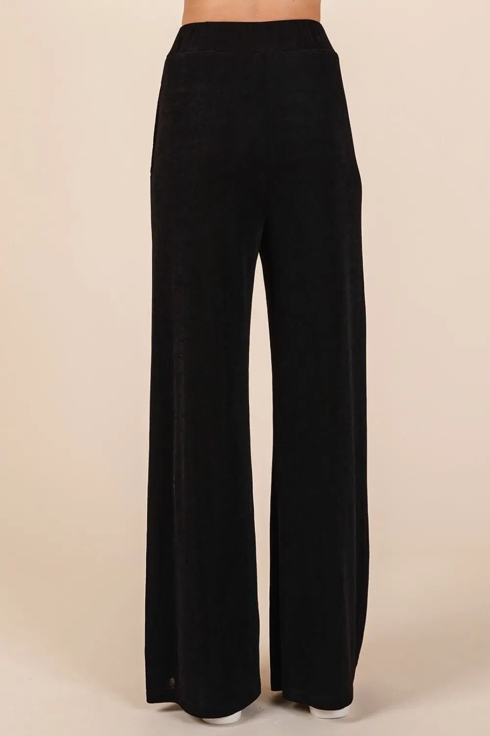 Mittoshop Elastic Waist Pants with Side Pockets - Brittney MADE